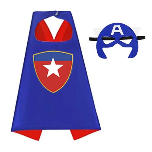 Superhero Capes for Boy girl birthday Gifts Cartoon Dress