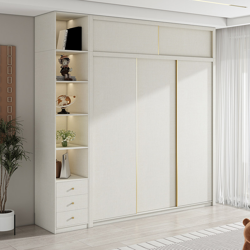定制推拉门衣柜加高/2./2.8/3米移滑门家用卧室大小户型衣橱,住宅家具,自由组合衣柜,淘宝优惠券,粉丝福利购,淘宝优惠卷