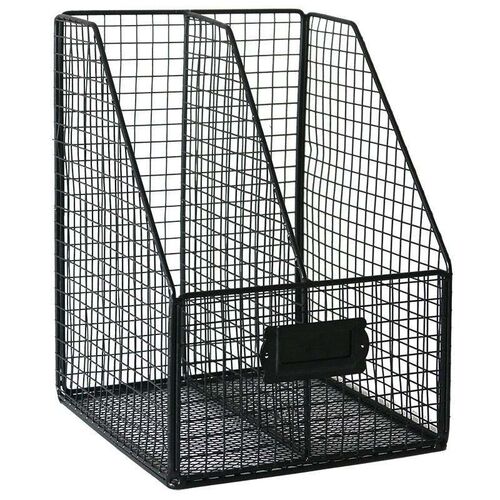 stand iron file bar desktop rack box folder storage box