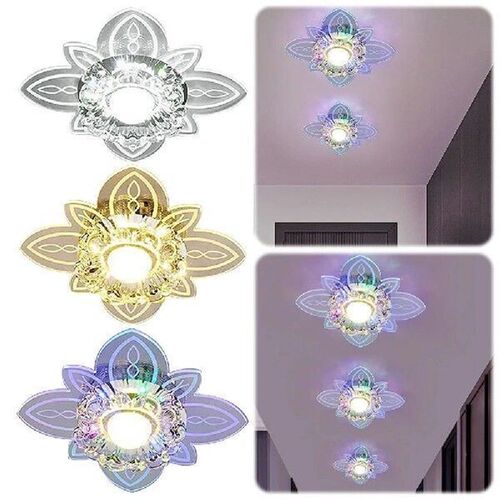9w LED Shinny Porch Lights Long Lasting Creative Ceiling