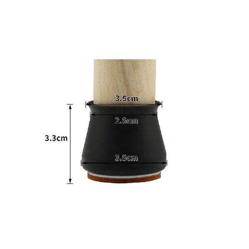 Practical Silicone Furniture Chair Leg Caps Protection