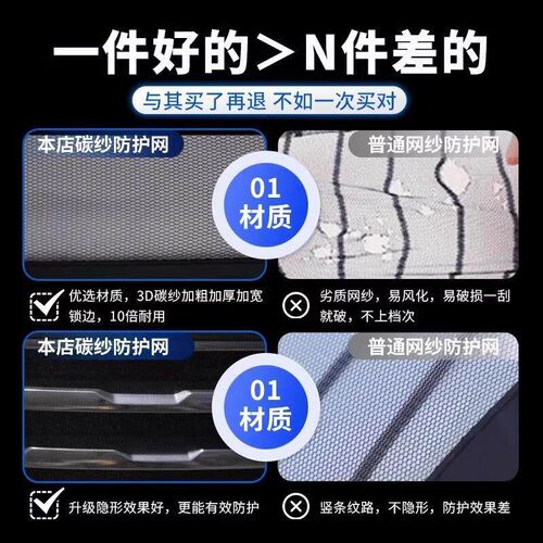 Car Protective Net for Preventing Poplar Fluff - Radiator Gr
