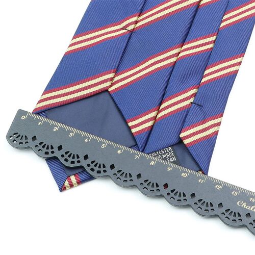 New Mens Tie Classic Stripe 7cm Jacquard Red Blue Green Nec