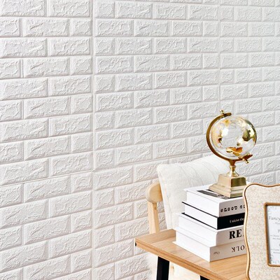 Self-adhesive wall sticker wallpaper bedroom warm cement wal