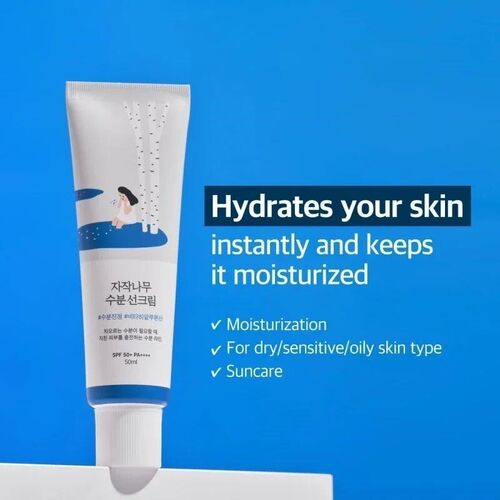 50ml Korean Birch Juice Moisturizing Sunscreen SPF50+