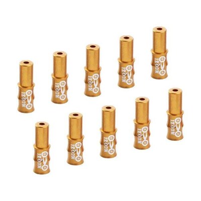 2-6pack 10Pcs Road Bikes Cable End Caps Tips Caps End Parts