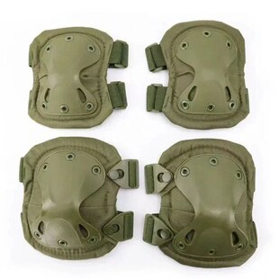 2 Pairs/set Tactical Knee Pad Elbow CS Military Protector  O