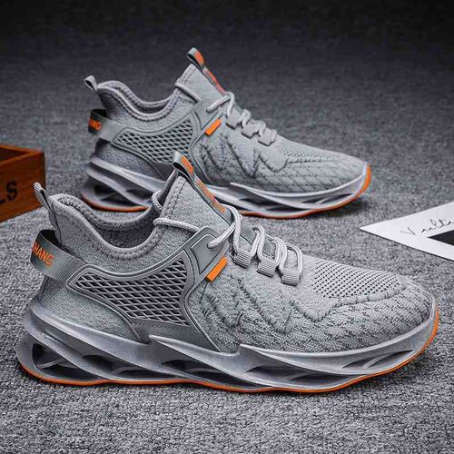 Mens shoes fashion trend breathable blade bottom mens spor