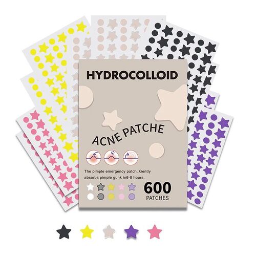 18-600pcs Star Pimple Patch Acne Colorful Invisible Acne Rem