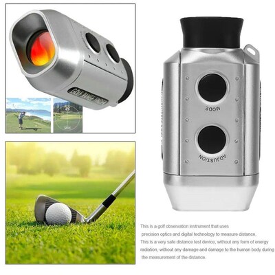 Pocket Golf Range Finder Handheld Monocular Rangefinder for