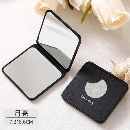 New INS Style Mini Folding Makeup Mirror - Adorable and Port