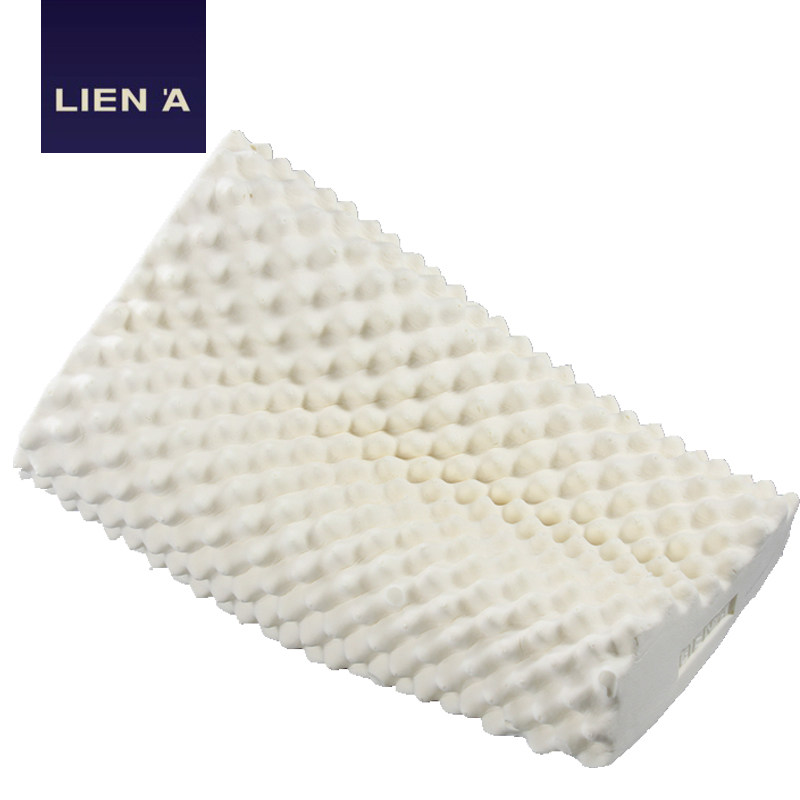 爱天然越南芽庄LIEN天然乳胶枕头纯乳胶按摩波浪颈椎枕送,床上用品,乳胶枕,淘宝优惠券,粉丝福利购,淘宝优惠卷