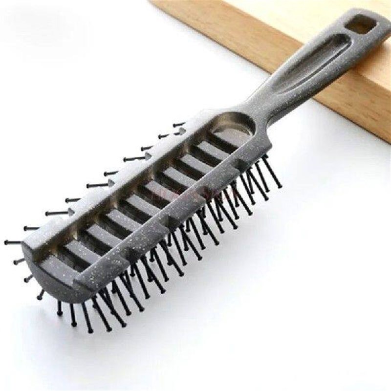 comb hairdressing Men Professional Retro Oil Head Big Back - 实物图