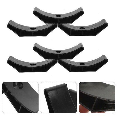 6 Pcs Accessories for Dumbbell Rest Holder Barbell Floor
