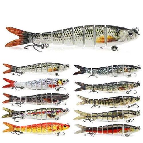 Proaovao 7-19g Swimbait Pike Wobblers Crankbait Fishing