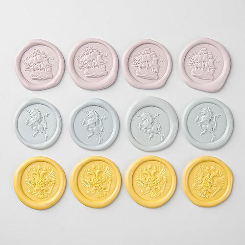 100 PCs Seal Stamp Wax Literary Invitation Wedding Birthday
