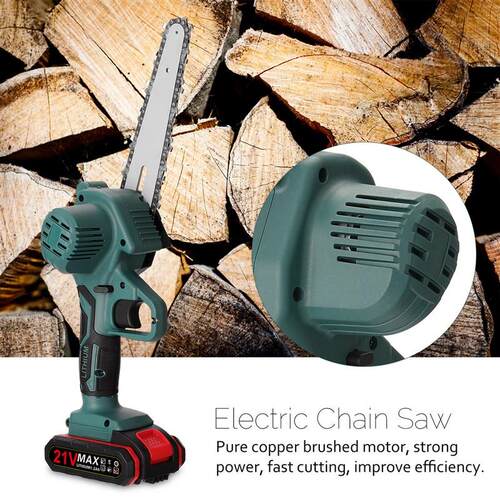 21V 4-6Inch Portable Electric Pruning-Saw Electric Chainsaw