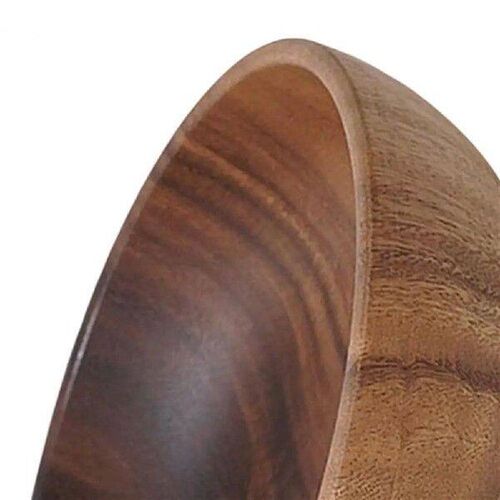 Round Salad Bowl Wooden BPA Free Multipurpose Large