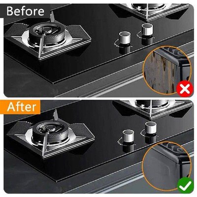 Adjustable Stainless Steel Retractable Stove Cover for Most