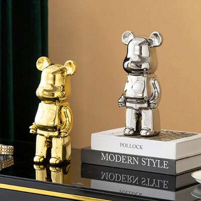 Bearbrick Statue Desk Accessories Bedroom Decoration Home an
