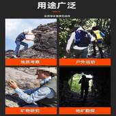 地锤质TRR子勘探锤采石采工勘测锤登矿山探险逃生尖头扁头多功能