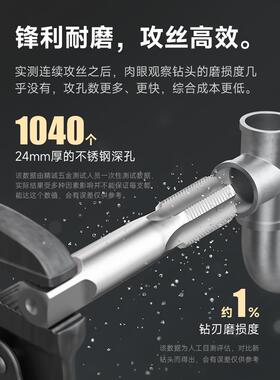 上工丝管螺纹丝ZGNPTZ38109RCRP圆G丝锥柱管螺纹英制锥1/4锥3/8