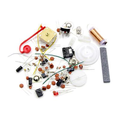 CF210SP 无线电子制作套件 便携式调频调幅收音机趣味DIY散件