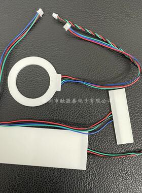 智能锁背光源LED红绿双色LOGE匀光板LED背光板导光片带端子线背光