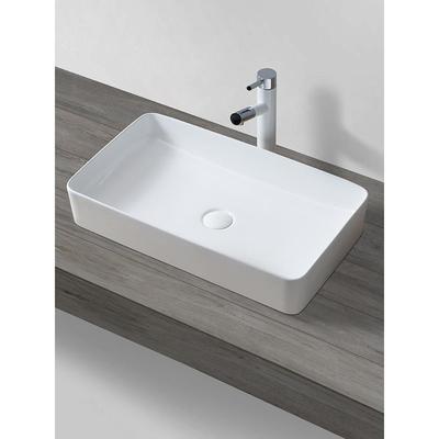 陶瓷台上盆阳台台上洗手盆单盆家用面盆小尺寸洗脸池陶瓷长方形