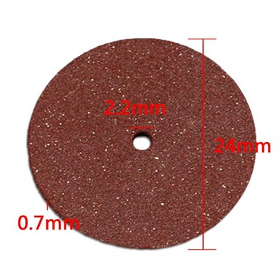 36pcs Dremel Accessories 24mm Abrasive Disc Cutting Discs Re