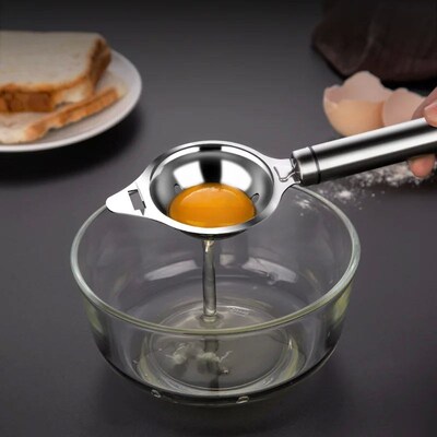 Egg White Separator Stainless Steel Tools Eggs Yolk Filter G