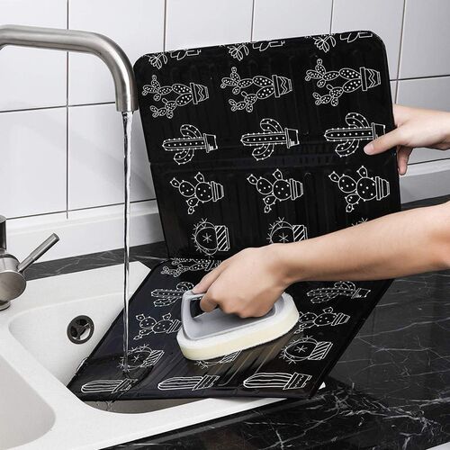 Kitchen Oil Baffle Plate, Stove Aluminum Foil Heat Insulatio