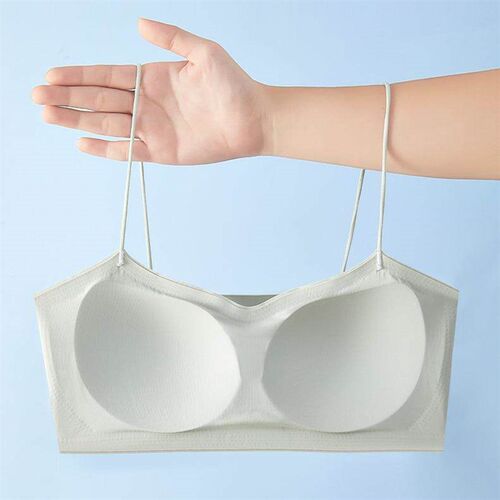 Thin shoulder strap seamless lingerie womens ice silk
