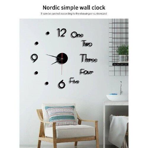 2023 Modern Design Large Wall C 3D DIY Quartz Cs