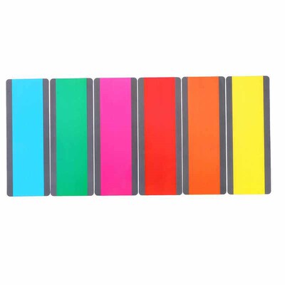 12 Pcs Guided Reading Highlight Strips Overlay Bookmarks for