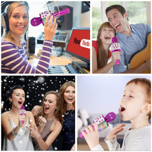 Fun Toys for 4-15 Year Old Girls, Handheld Karaoke Microphon