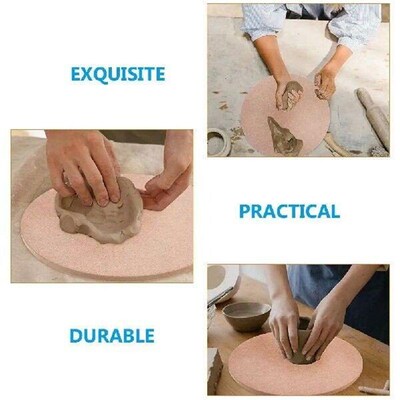 Pottery Wheel Bats 20cm Clay Making Plates Wood Discs DIY