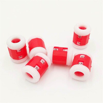 Single knitting tool, manual row counter, tally counter, han
