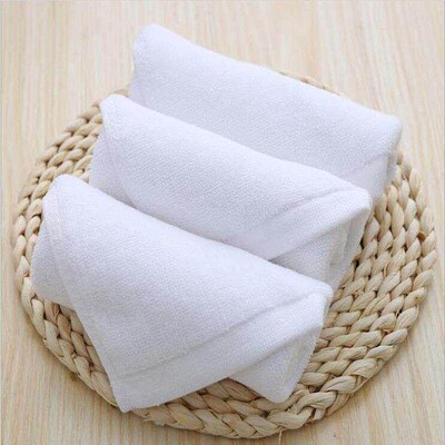 White Hemstitched Napkins Cocktail Napkin For Party Wedding