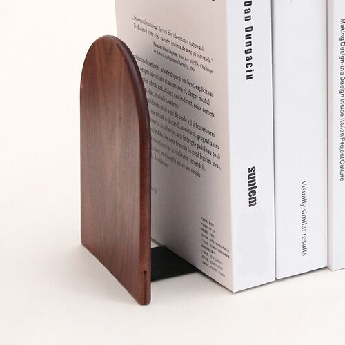Nature Desktop Bookends Wooden Walnut Beech Bookends Book