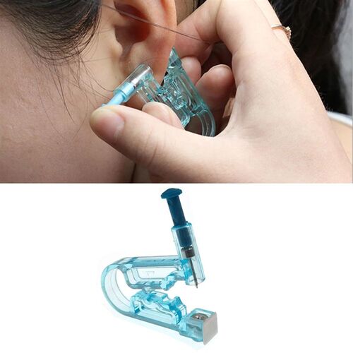 1/2/4Pcs Disposable Sterile Ear Piercing Unit Cartilage Trag