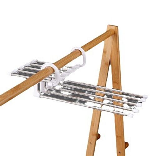 Folding pants rack Multi-functional pants rack hanger stora
