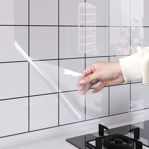 45cm Electrostatic Wall Protective Film Transparent Non-adhe