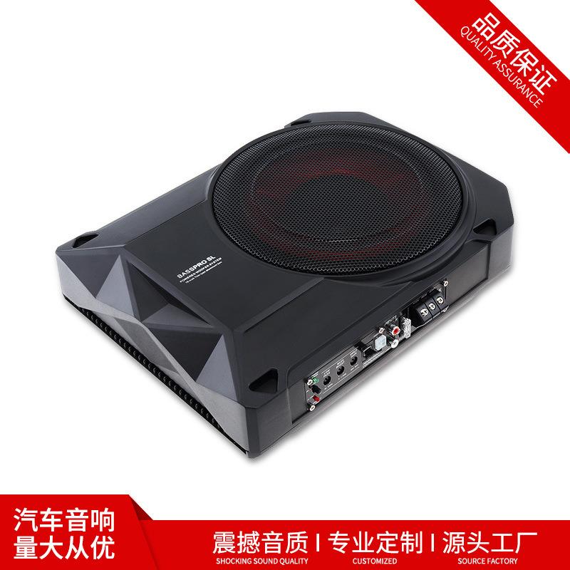 10寸大功率薄汽车低音炮12V纯低音 倚野狼车载音响音箱