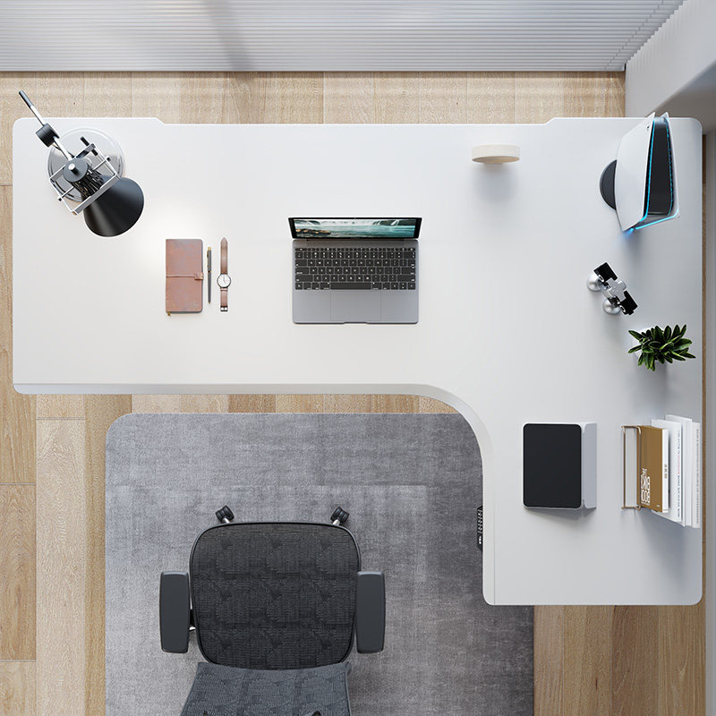 名造转角桌白色书桌人工作台办公桌l型拐角电脑桌电动升降桌子,住宅家具,电动升降桌,淘宝优惠券,粉丝福利购,淘宝优惠卷