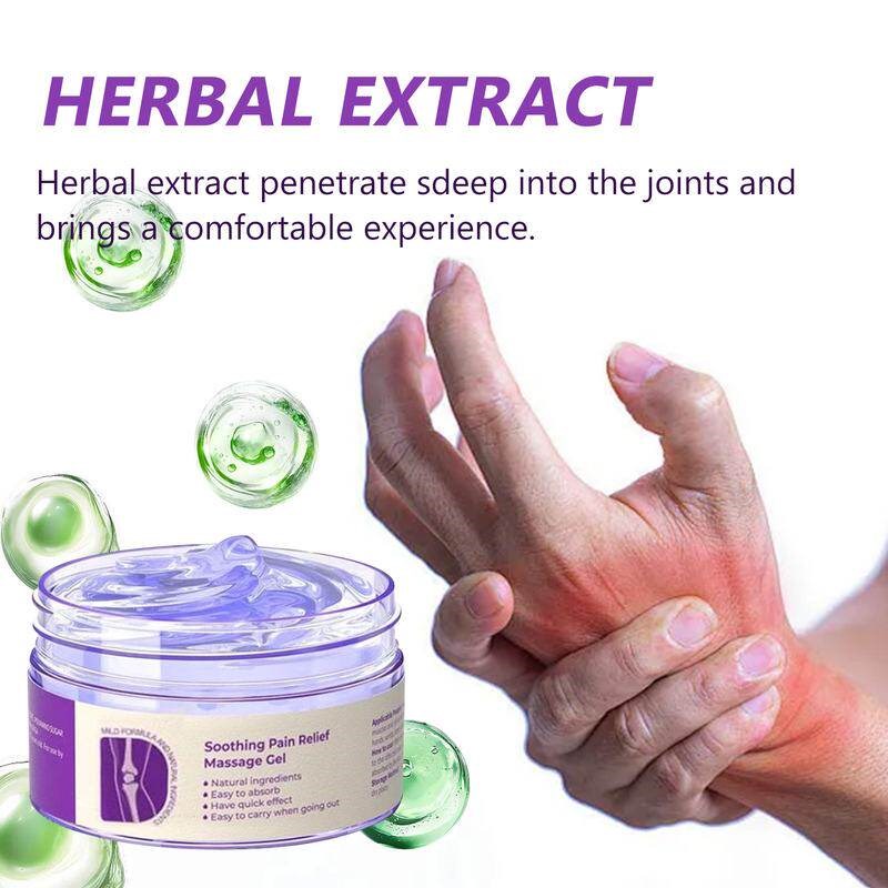 现货跨境外贸爆款Joint Pain Gel Purple Gel凝胶图片