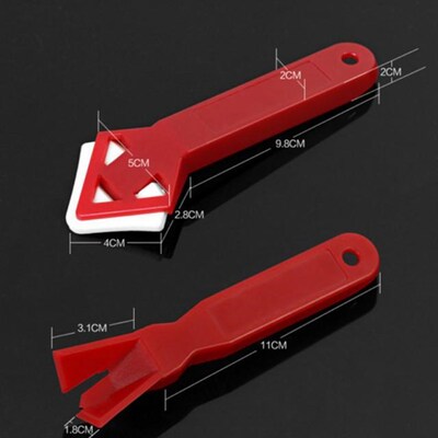 2Pcs Mini Handmade Tools Scraper Utility Practical Floor Cle