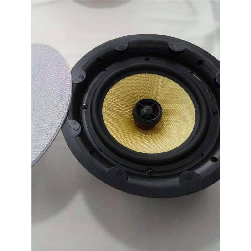 8寸无边框重低音吸顶喇叭背景音乐系统定阻同轴家庭音箱