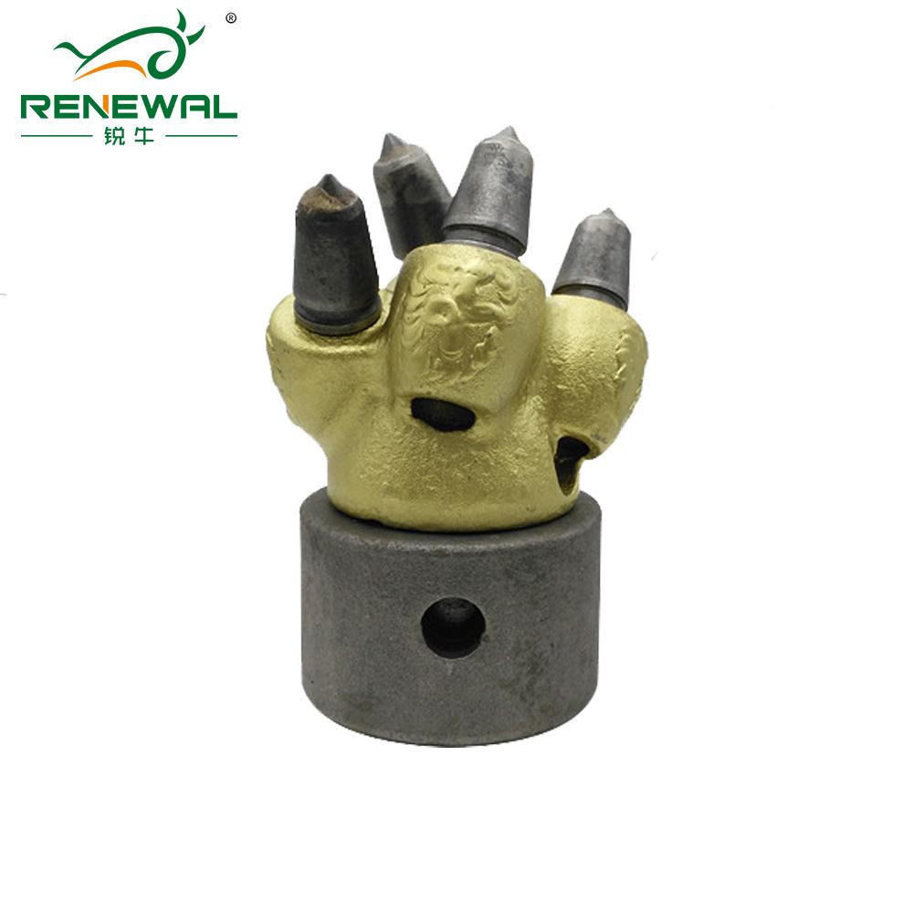基础钻孔工具 中国岩芯钻头 导向器 (RP4-19SQHF) 配19mm柄牙轮