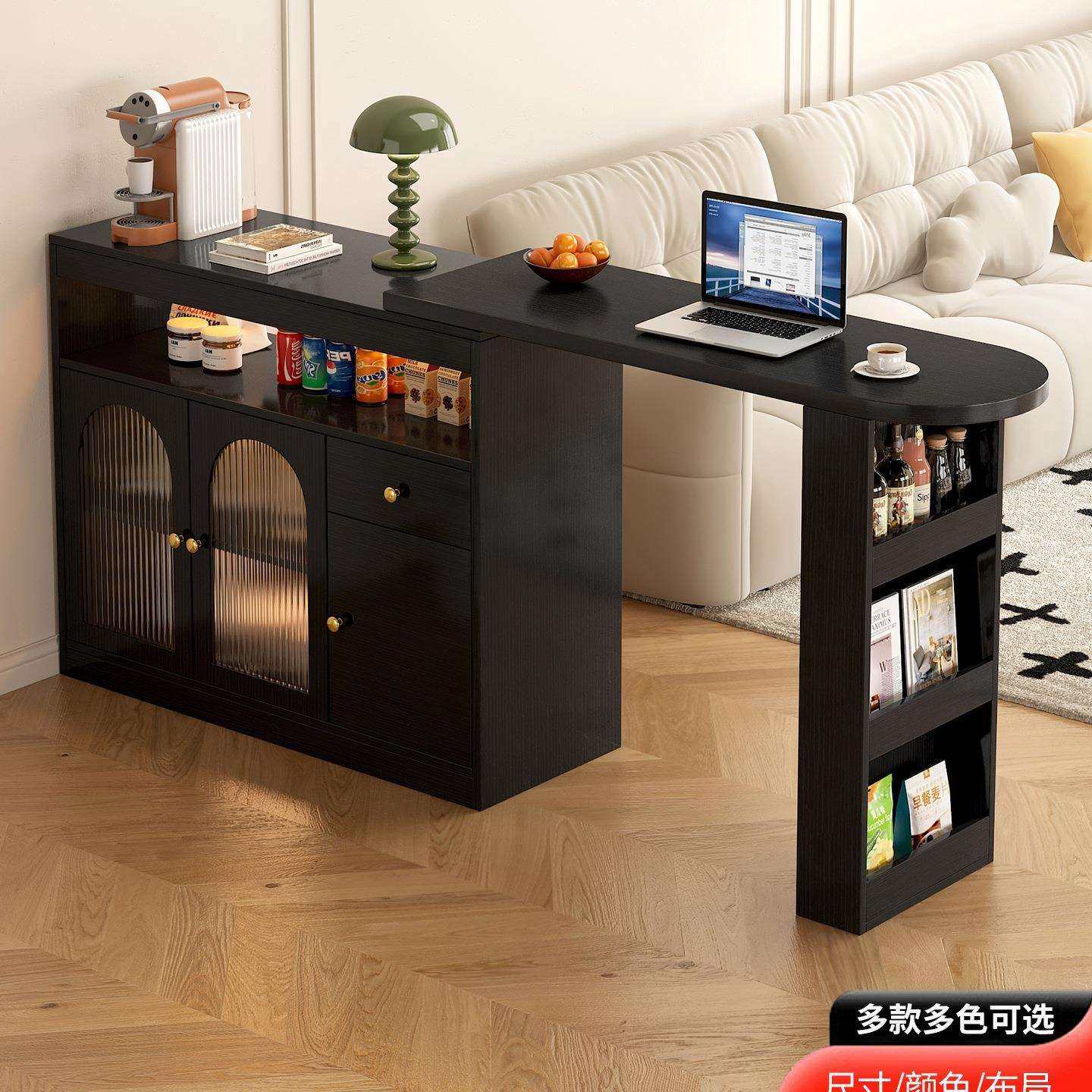 可伸缩吧台桌岛台餐边柜一体家用客厅隔断小户型阳台靠墙沙发边柜,鲜花速递/花卉仿真/绿植园艺,割草机/草坪机,淘宝优惠券,粉丝福利购,淘宝优惠卷